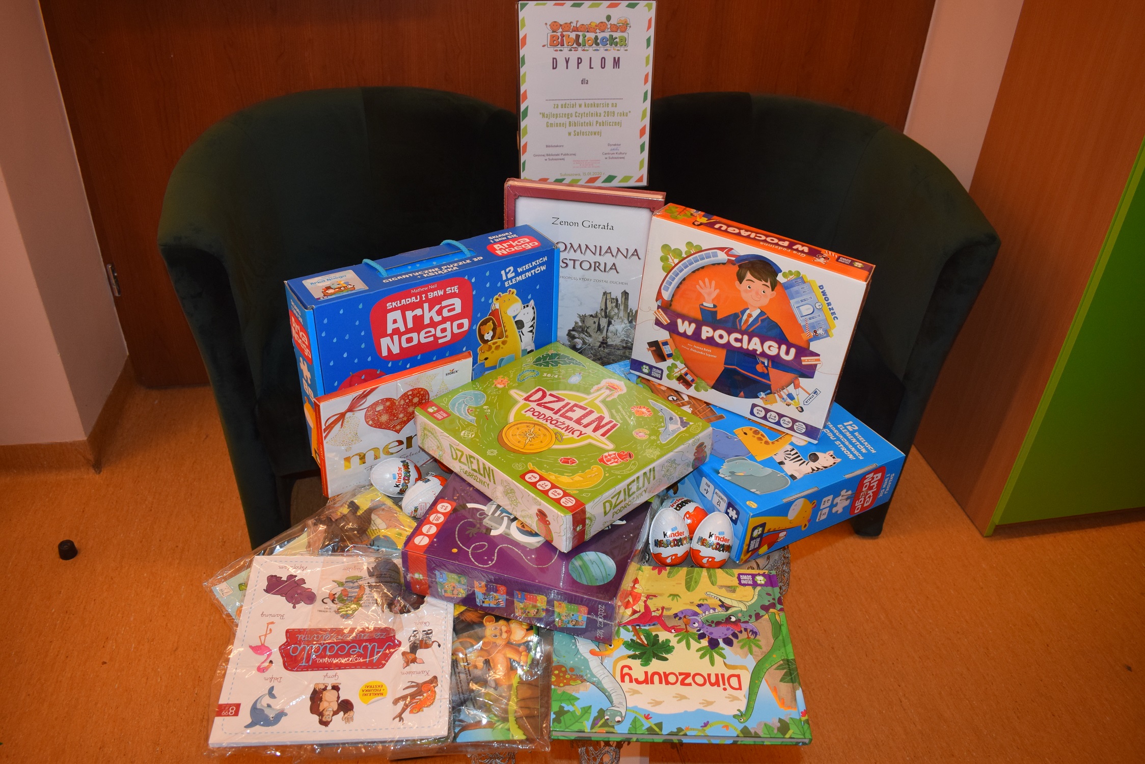 Podsumowanie konkursu czytelniczego na „Najlepszego Czytelnika 2019 roku”
