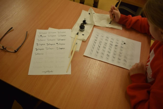 Warsztaty kaligrafii