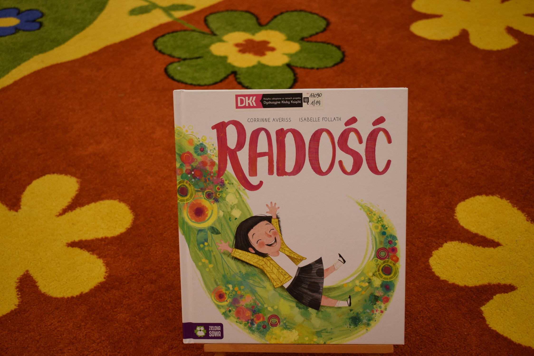 Okładka książki pt. "Radość"