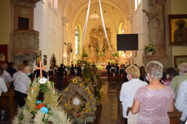 Msza dziękczynna dożynkowa 2020 Msza dziękczynna dożynkowa 2020