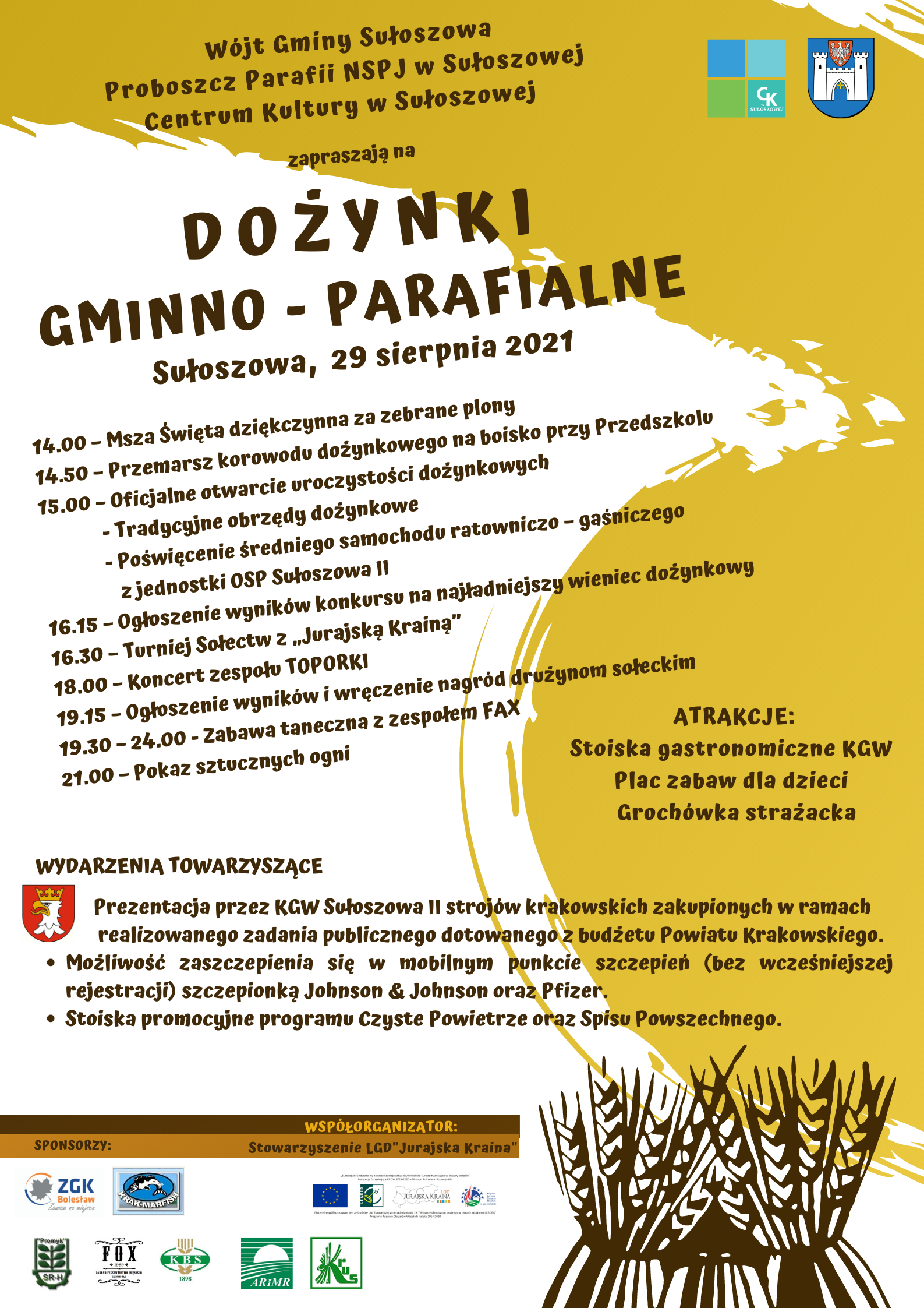 Plakat dożynkowy