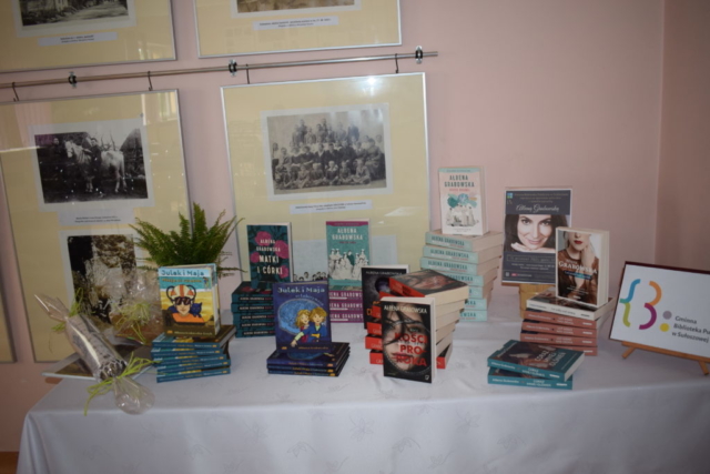 Spotkanie autorskie Ałbena Grabowska Spotkanie autorskie Ałbena Grabowska