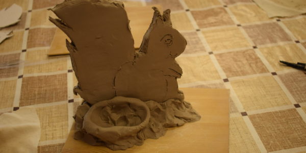 Gliniana wiewiórka Gliniana wiewiórka