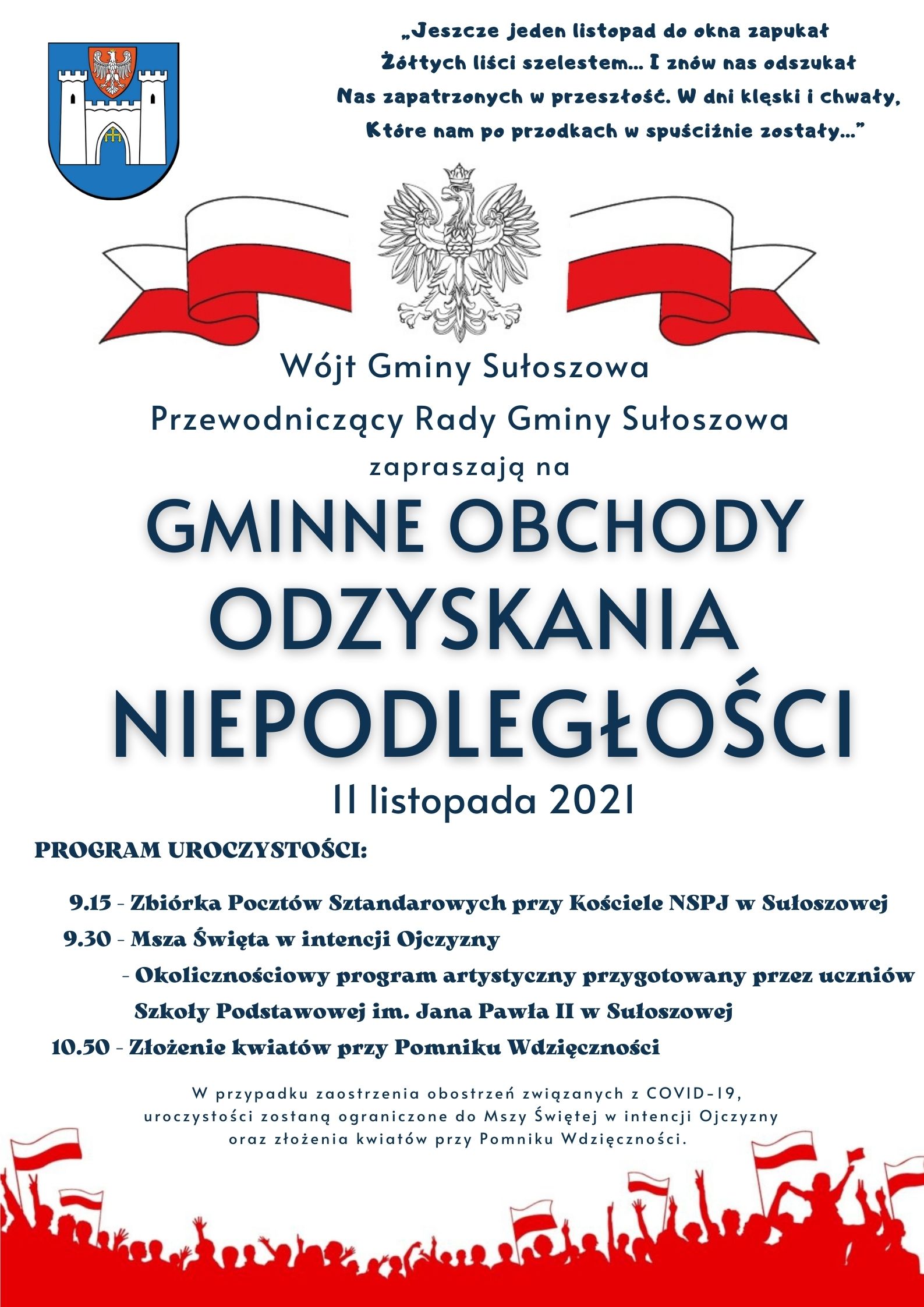 Plakat 11 listopada 2021