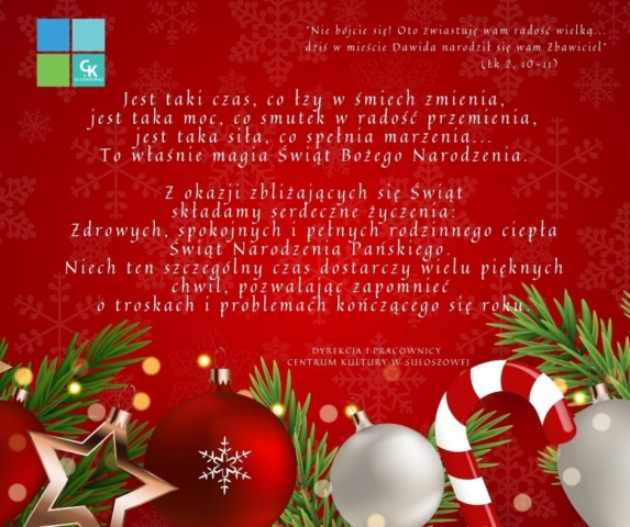 Życzenia Boże Narodzenie 2021