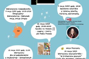 plakat Tydzień Bibliotek