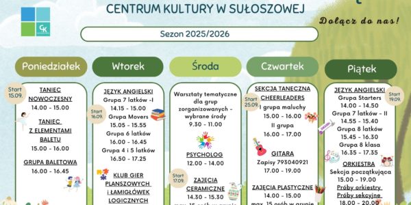 Harmonogram 2025.2026 Harmonogram 2025.2026